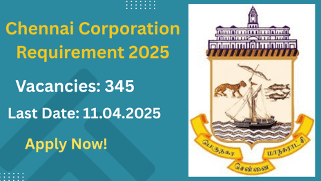 Chennai Corporation Recruitment 2025