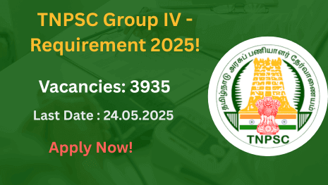 TNPSC Group-IV Requirement